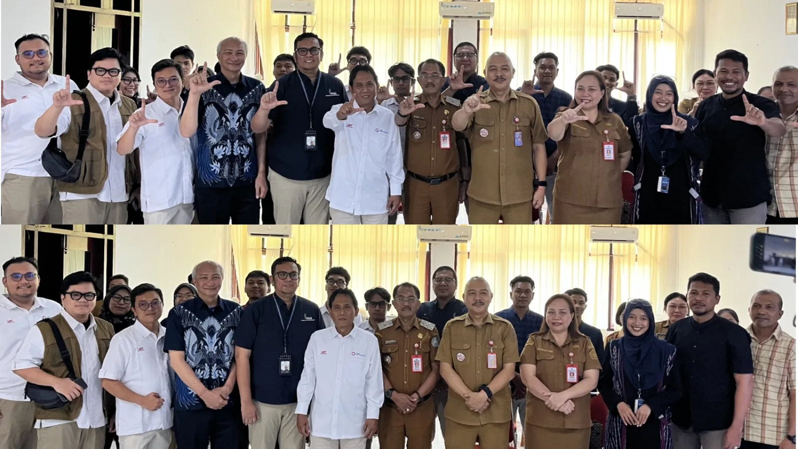 Kolaborasi Nyata untuk Sangihe: Inisiatif "Transformasi Digital Sangihe Bersih Berkelanjutan" Resmi Diluncurkan di Manado - Dokumentasi 2