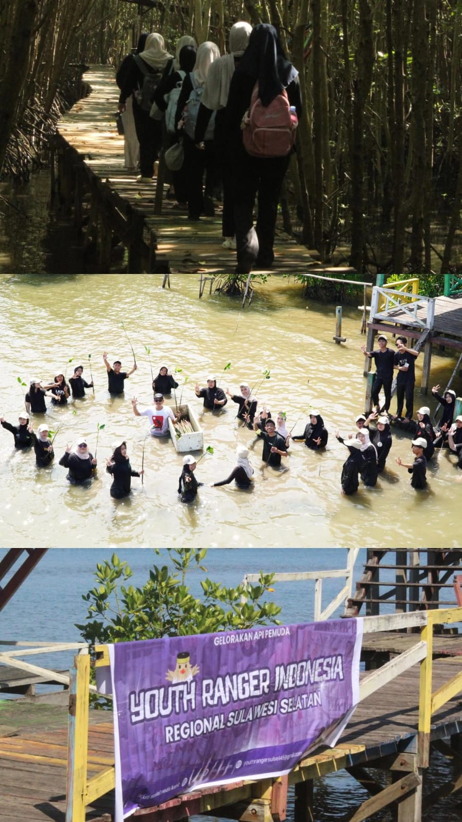Seru Dan Bermakna, Aksi Tanam Mangrove Youth Ranger Indonesia Sulawesi Selatan Jadi Cara Baru Rayakan Hari Bumi