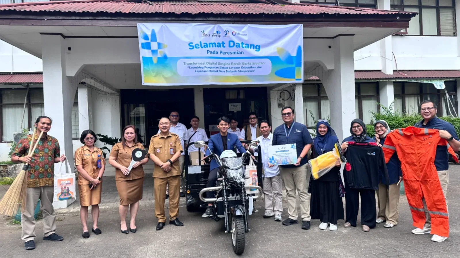 Kolaborasi Nyata untuk Sangihe: Inisiatif "Transformasi Digital Sangihe Bersih Berkelanjutan" Resmi Diluncurkan di Manado